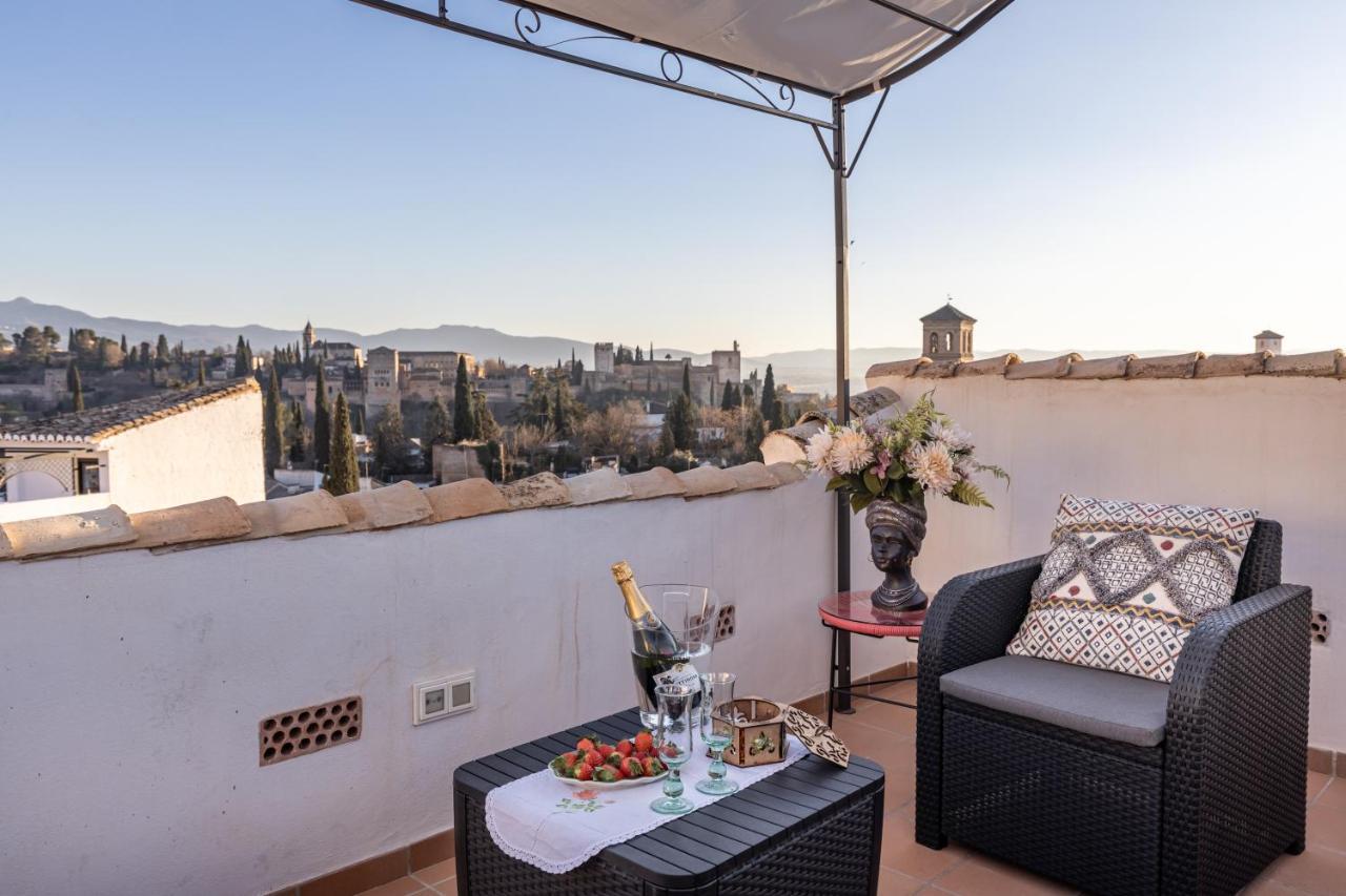 Luxury Alhambra Penthouse Collection Sacromonte Ferienhaus *