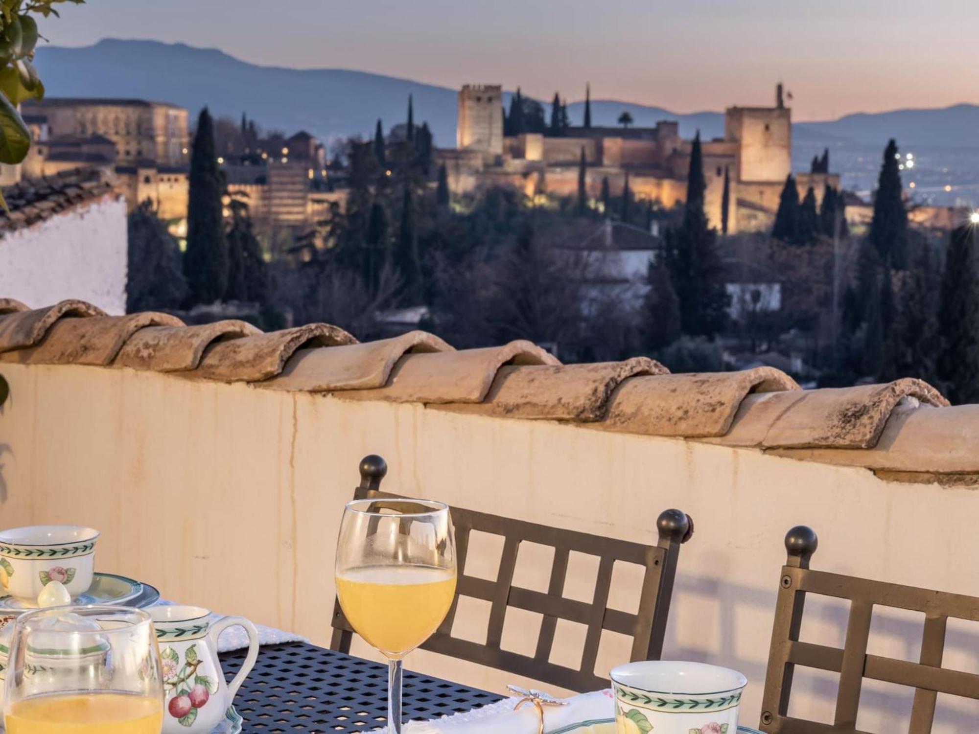 Luxury Alhambra Penthouse Collection Sacromonte Ferienhaus Granada